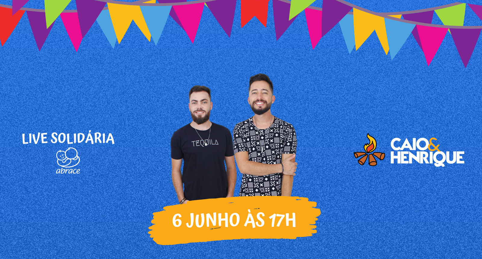 Dupla brasiliense faz live solidária contra o câncer infantojuvenil