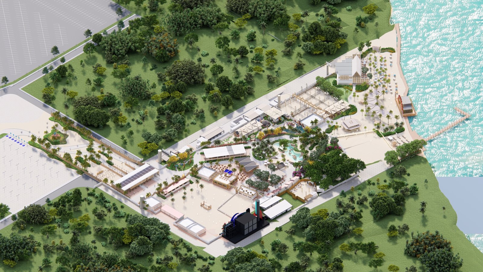 Com endereço novo e temática Aloha Hawaii,  Na Praia estreia temporada de pé na areia neste sábado (02/07)