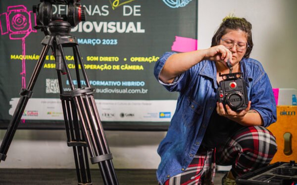 Projeto o disponibiliza oficinas online gratuitas sobre áreas técnicas do audiovisual 